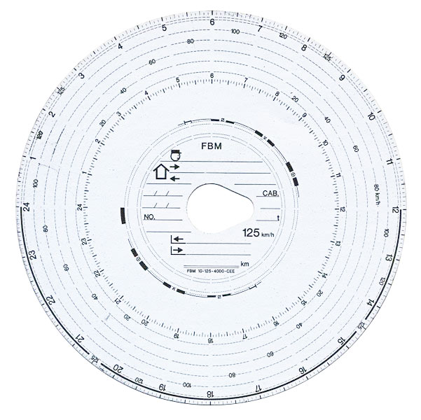 disco tachigrafo FBM-10-125-4000CEE-e3-132 disco tachigrafo FBM-10-125-4000CEE-e3-132