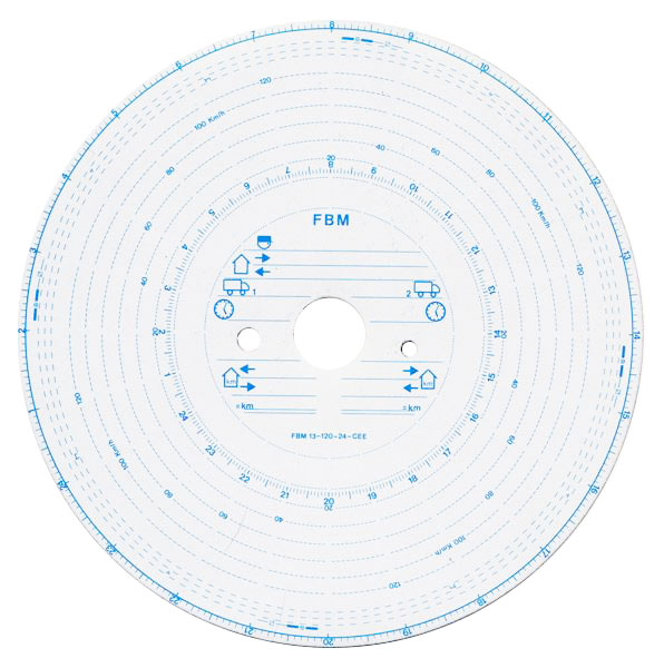 disco tachigrafo FBM-13-120-24CEE-e3-135 disco tachigrafo FBM-13-120-24CEE-e3-135