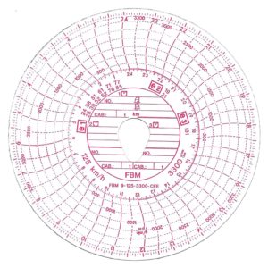 disco tachigrafo FBM-9-125-3300CEE-e3-131-V