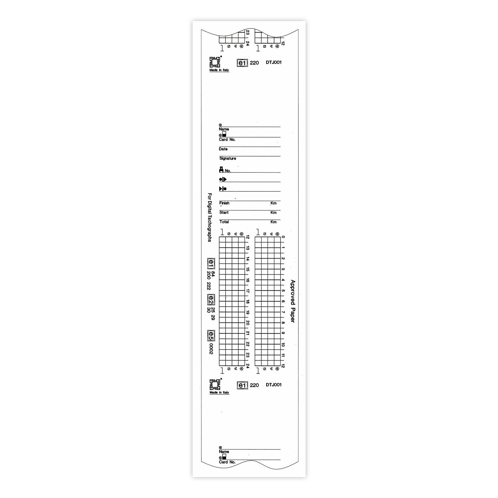 Tachoroll tachigrafo e1-220-verticale Tachoroll tachigrafo e1-220-verticale