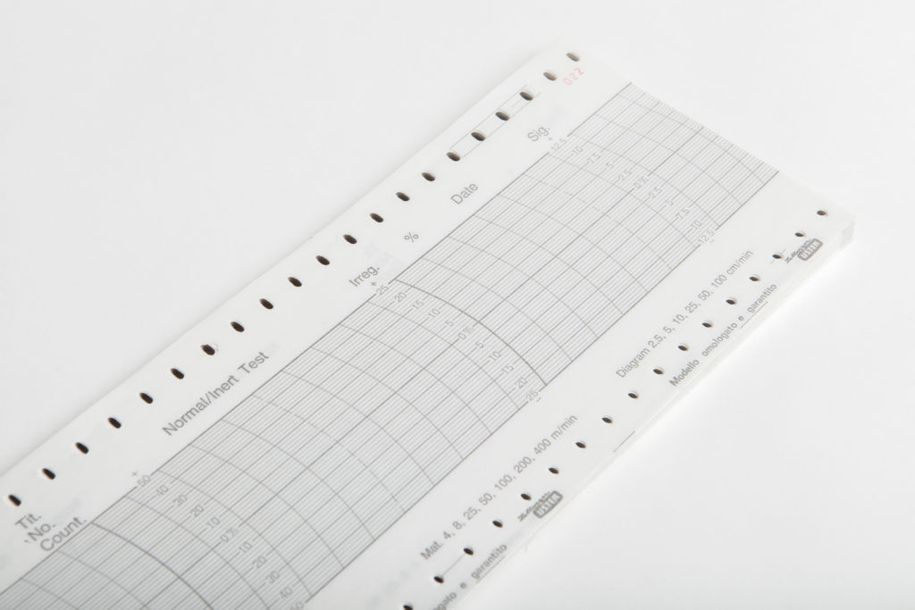 disco tachigrafo In-transit temperature recording